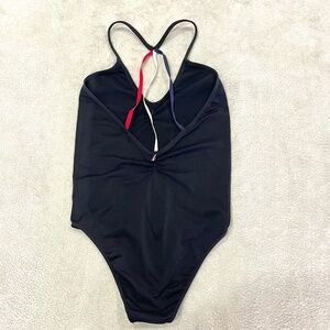 Tommy Hilfiger Black Strappy Bodysuit Size Medium